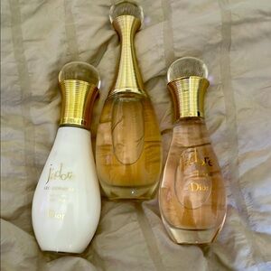 Dior J'adore Bath & Body Set - Gold and Cream